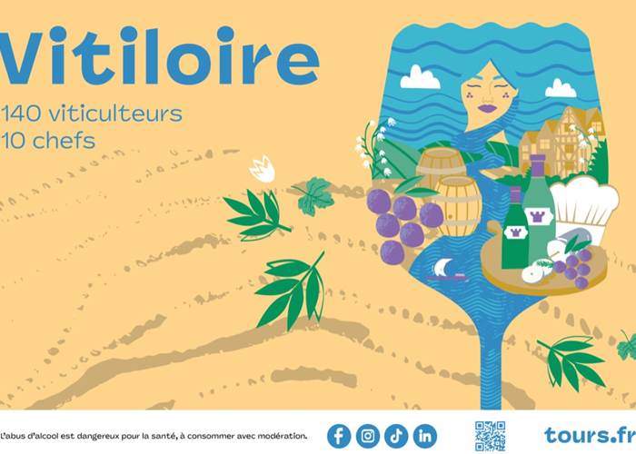 Vitiloire Tours Jardins de la préfecture