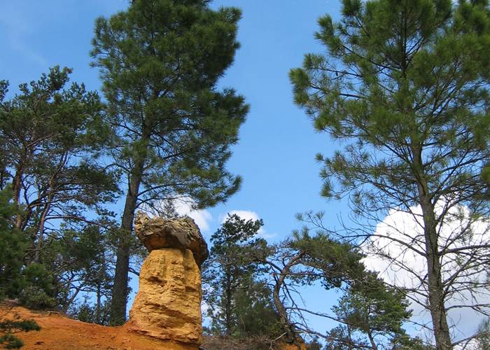 Cheminée de fée Colorado Provençal Provence Rustrel