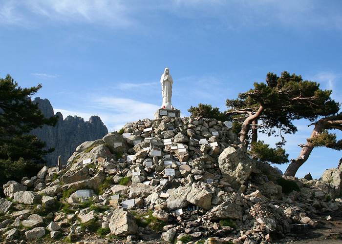 NOTRE DAME DES NEIGES, VIERGE CORSE DE BAVELLA