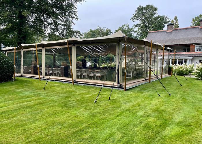 Tente stretch réception évenementiel Morbihan