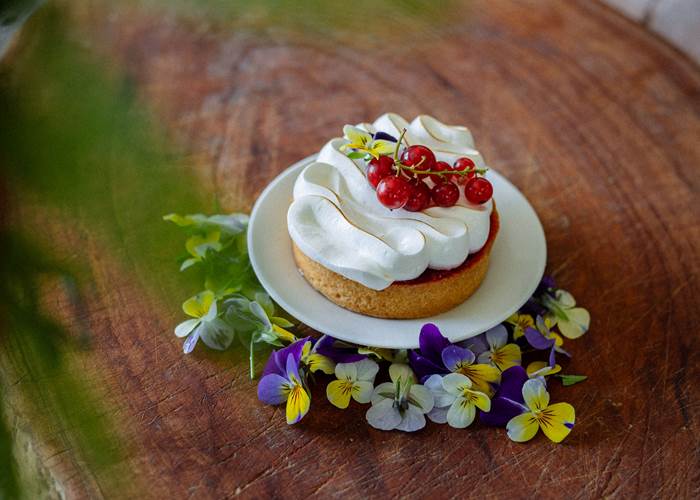 Un des délicieux desserts d'Anne-Sophie.......