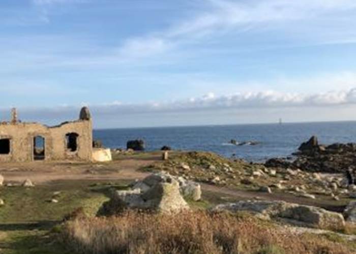 Les anciennes cornes de brume à la Pointe de Pern