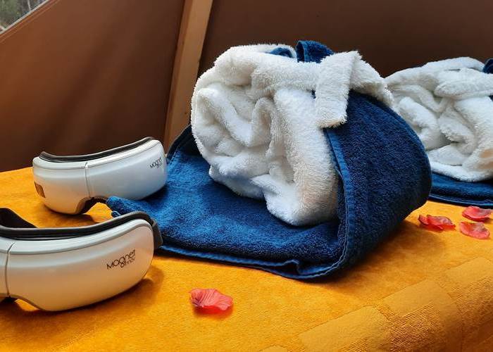 Les lunettes massantes pour un moment détente-page