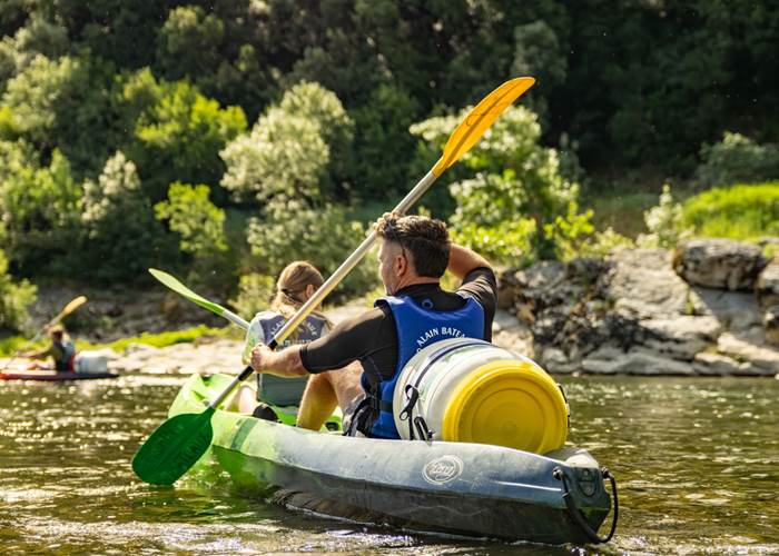 Septembre canoe ardeche Alain Bateaux