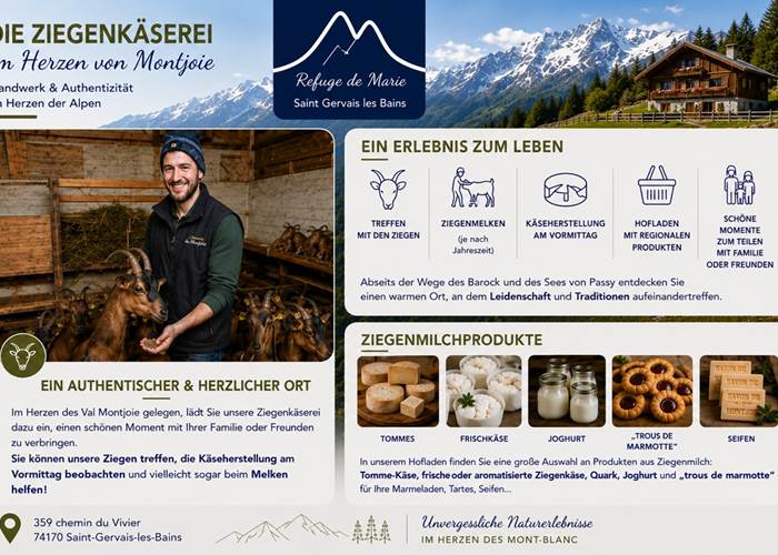 Die Ziegenkäserei
