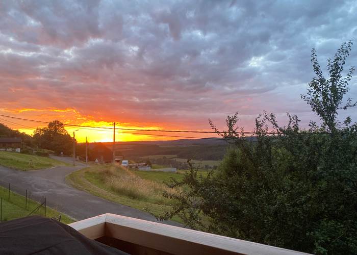 Vue depuis la terrasse