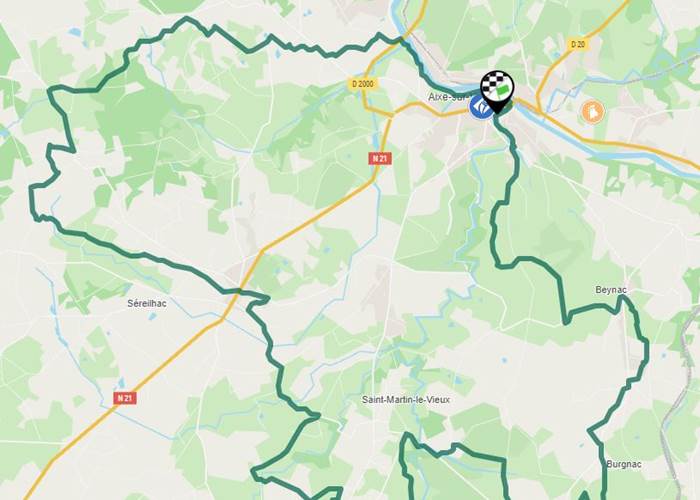 Circuit N°2 Val de Vienne 48.1kms 4h00de VTT
