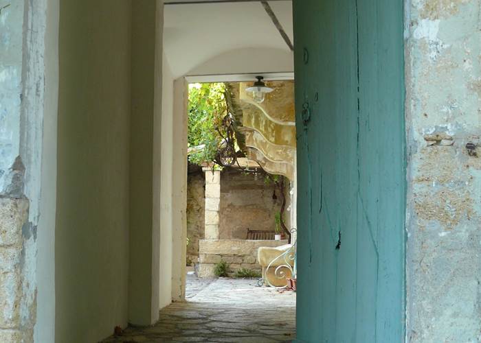 Vu sur la cour intérieure