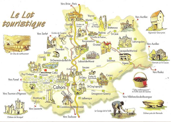 le lot tourisme