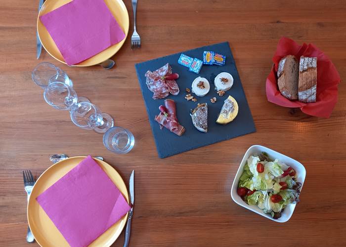 Planche de charcuterie pour 2 personnes