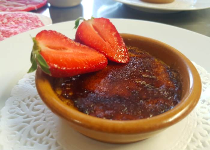 Crème Brûlée avec gousse vanille des iles Le Ranch des Lacs