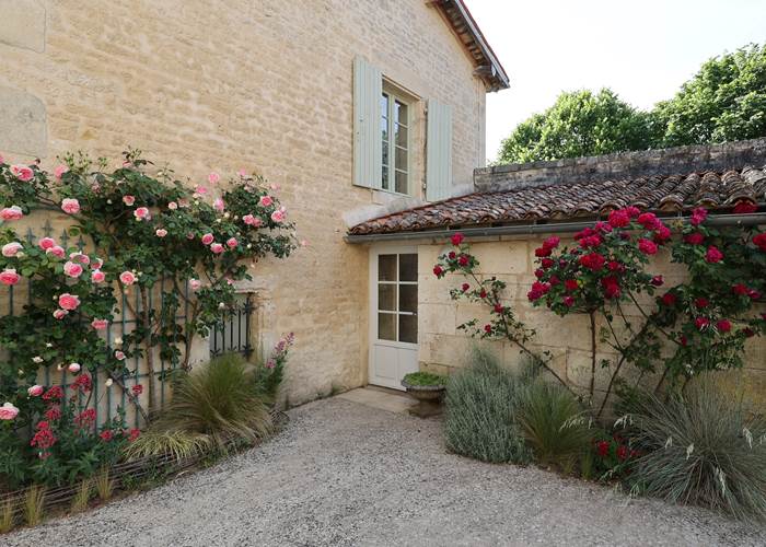 Accueil coté jardin