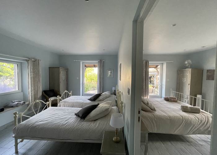 Chambres 7 & 8 communicantes