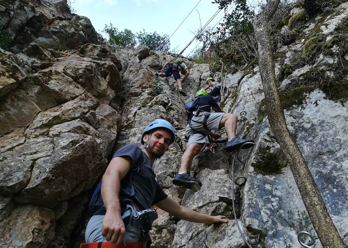 Descente du belvédère