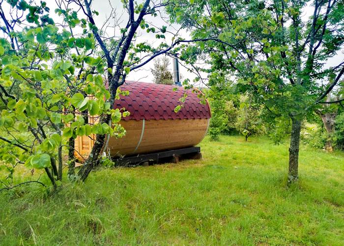 Le sauna en bois