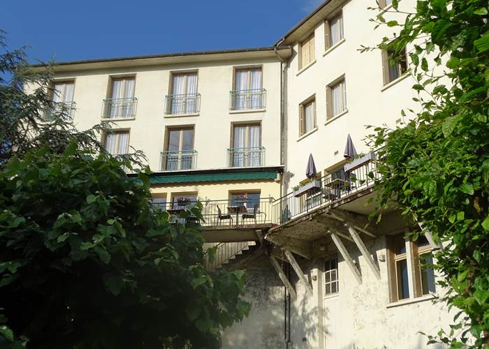 Facade côté parc