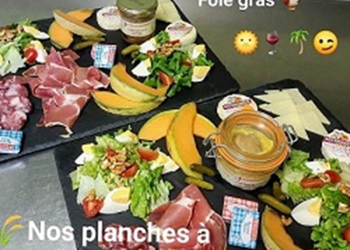 Planches de produits régionaux
