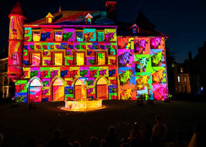 Salers Festival des lumières été 2024