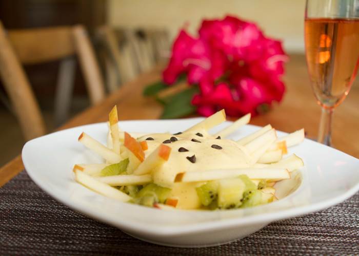 salade de fruits maison des abeilles