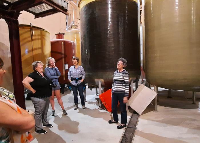 Visite chez les vignerons