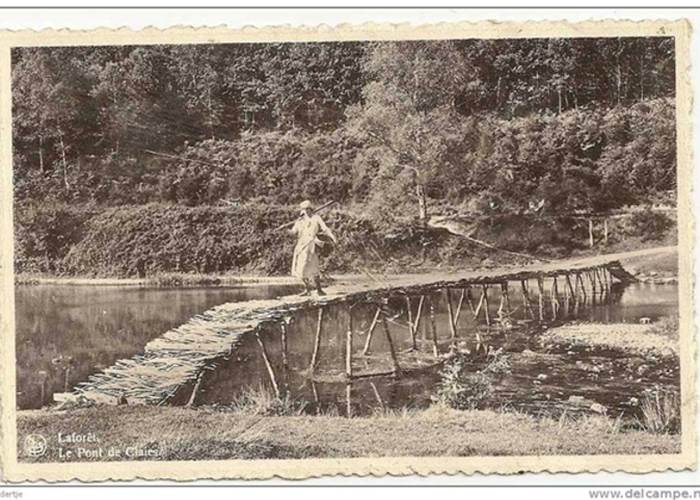 Le Pont de Claies de Laforêt début du vingtième siècle