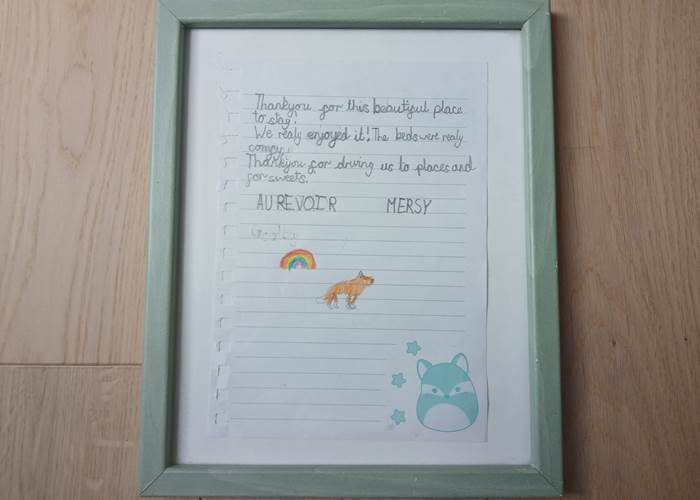 commentaire et dessin d'un enfant