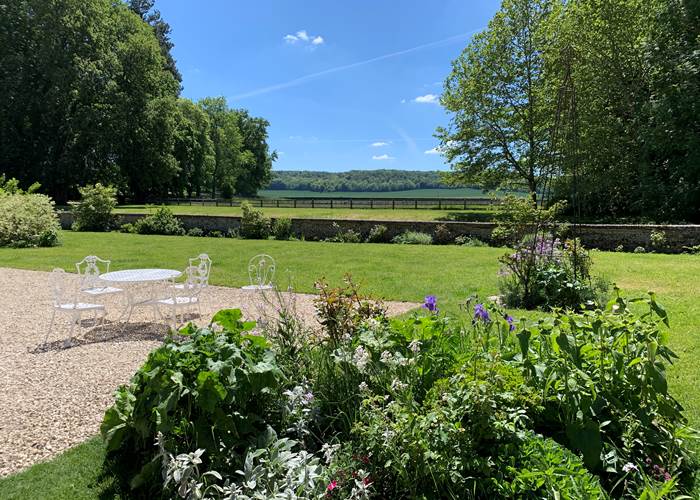 Jardin château d'Auteuil mai 2020