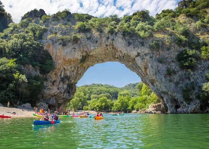 pont d'arc canoe Ardèche