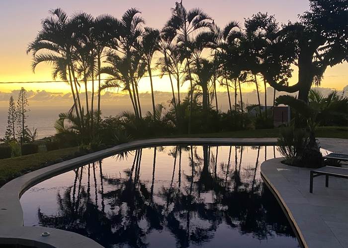 Départ au lever du soleil de L'ESCAPADE BELLEPIERRE