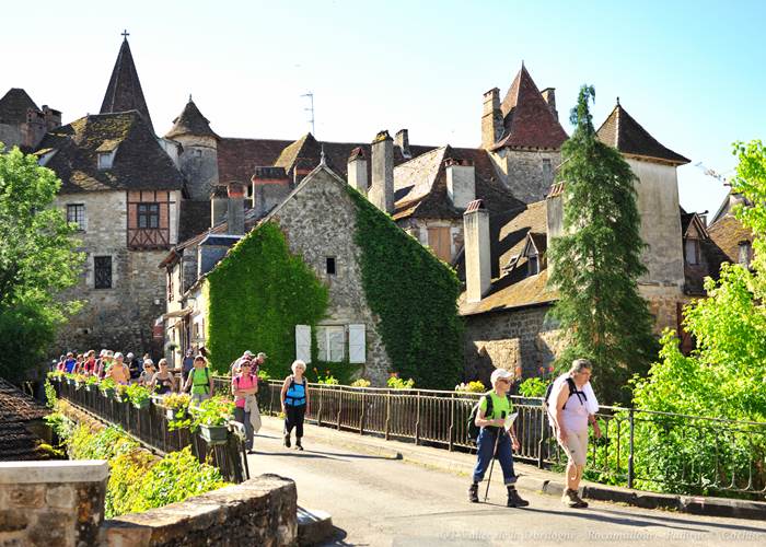 Randonnée à Carennac .