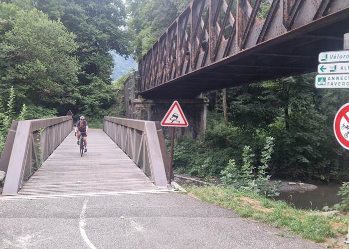 piste cyclable Albertville Annecy