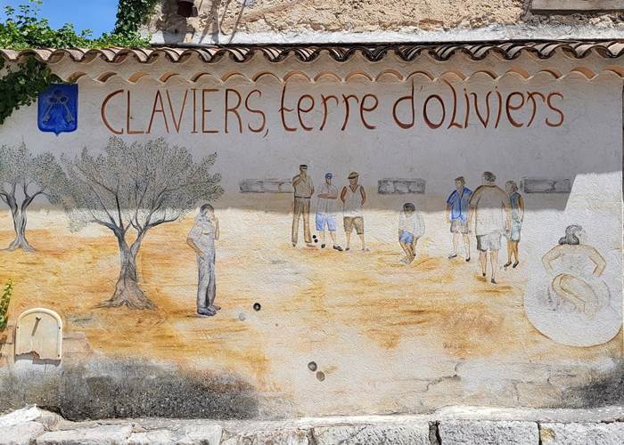 Claviers, terre d'oliviers