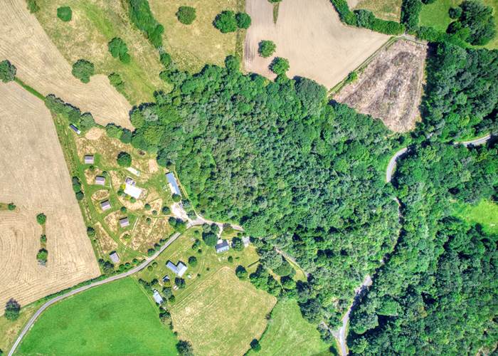 Les 6 hébergements au milieu de la forêt Gorges de la Dordogne