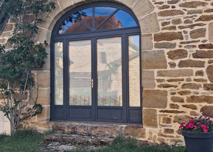 Entrée de la maison d'hôtes