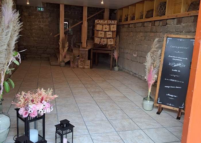 Entrée Salle réception - Château Saint Maurice - Le Grand Clos