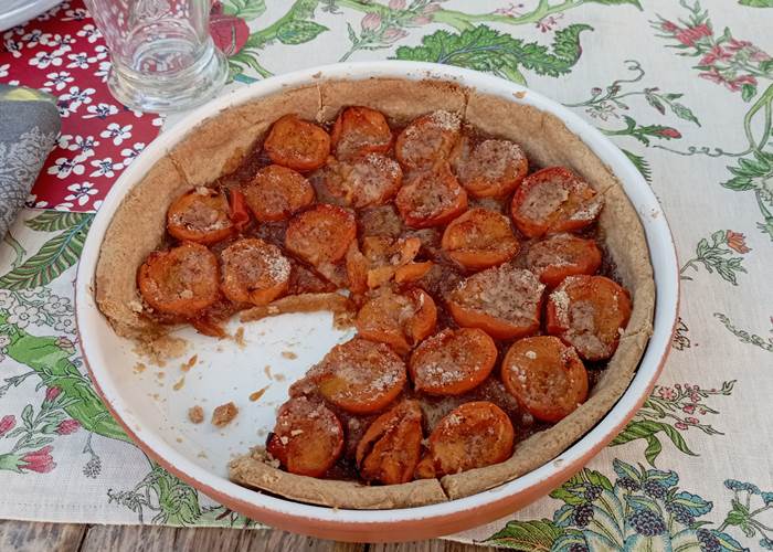 Tarte à l'abricot