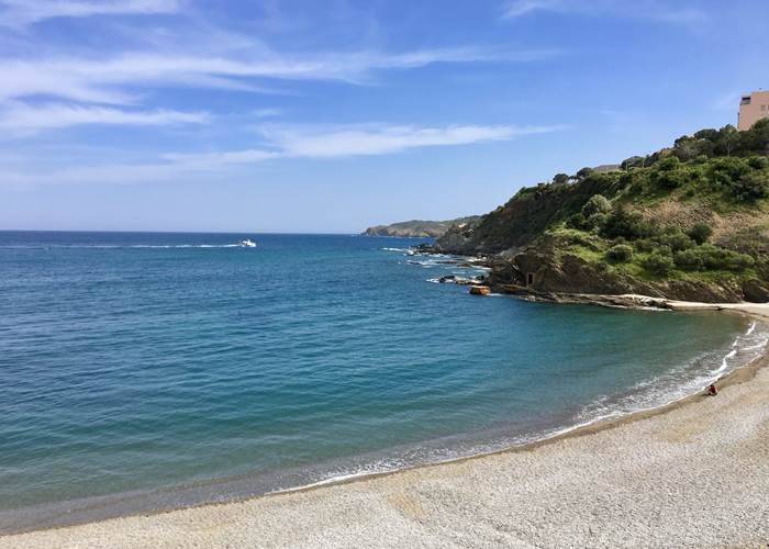 Plage à Banyuls