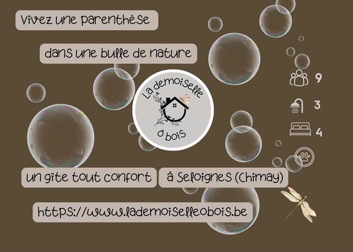 La Demoiselle ô bois- gîte nature