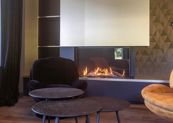 Gas fireplace