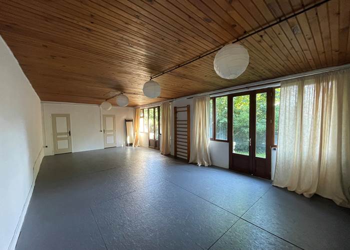 Salle de fitness/yoga