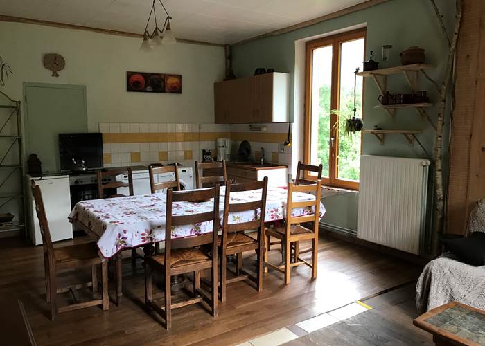 salle à manger petits déjeuner tables d'hote