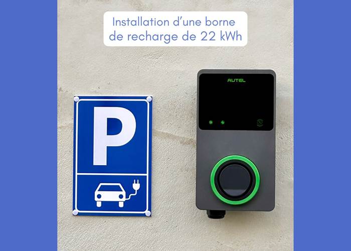 Domaine de Lanis - Borne de recharge électrique