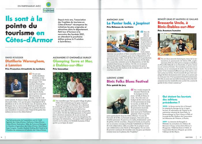 Article magazine Bretons juin 2022-news