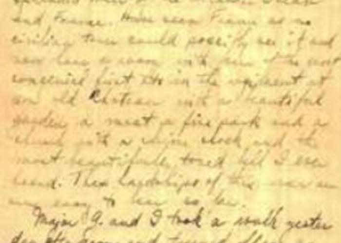 Lettre d'Harry Truman à sa fiancée