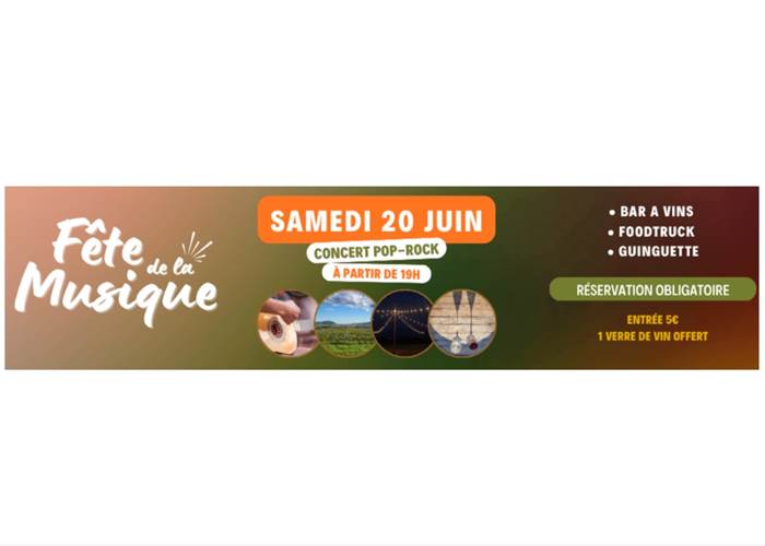 Fête de la musique au Domaine Striffling, Régnié-Durette