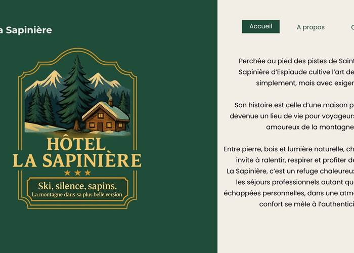 Hôtel La Sapinière d’Espiaude ★★★ – Pied des pistes à Saint-Lary-Soulan, au cœur des Pyrénées.