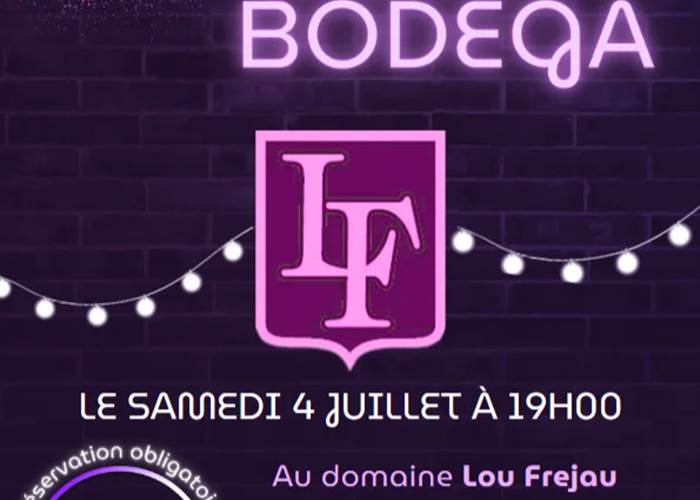La Bodega du Domaine Lou Frejau