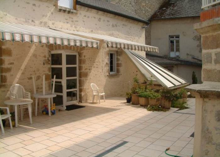 Hôtel Restaurant A La Porte Saint Jean - Terrasse