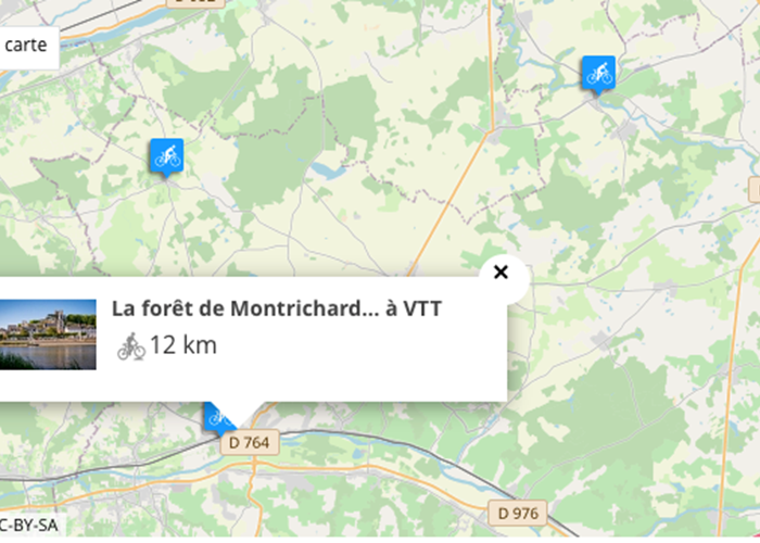 parcours VTT