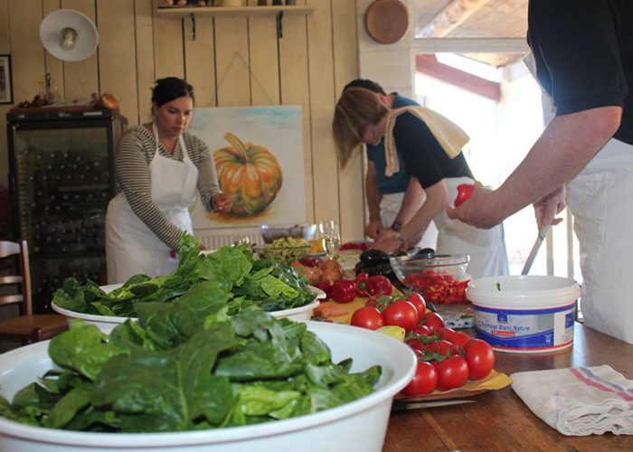 Cours de cuisine au mas des figues